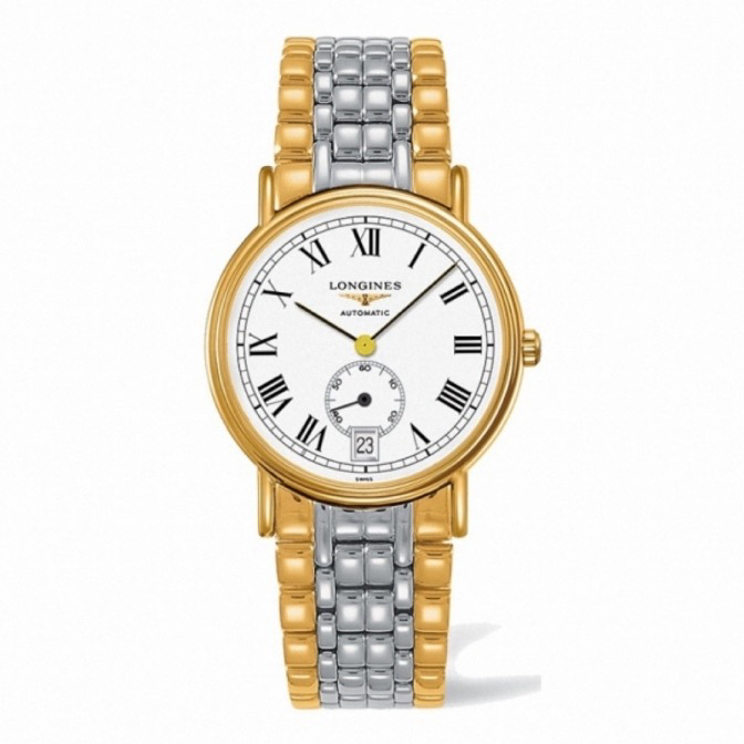 99新 Longines/浪琴 瑰丽805/38.5mm/独立秒针机械男表