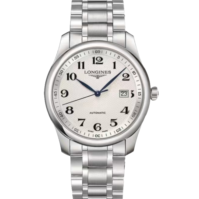 99新 Longines/浪琴 1名匠793/40mm/白盘数字机械男表