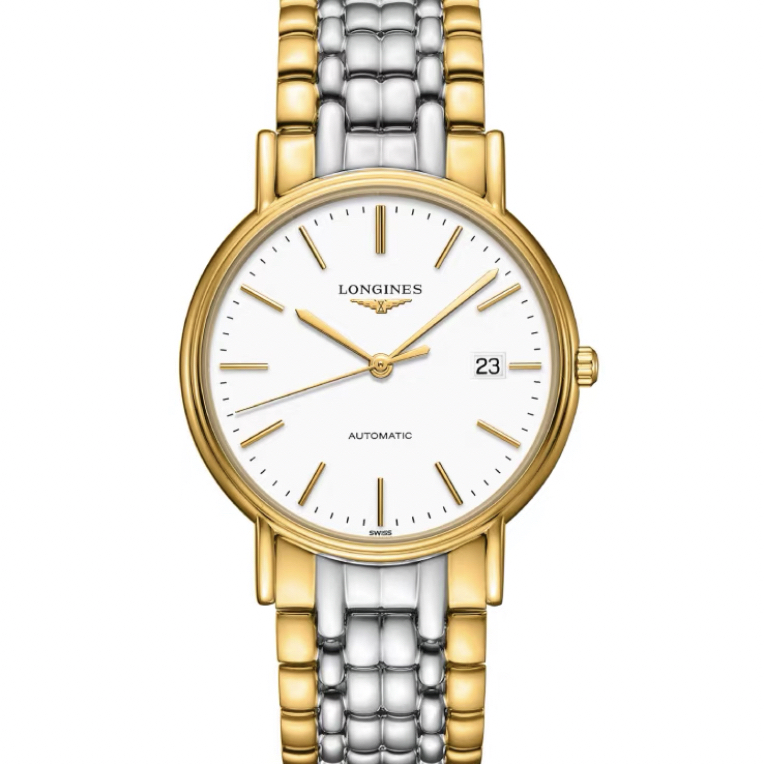 99新 Longines/浪琴 瑰丽922/40mm/白盘条刻机械男表/