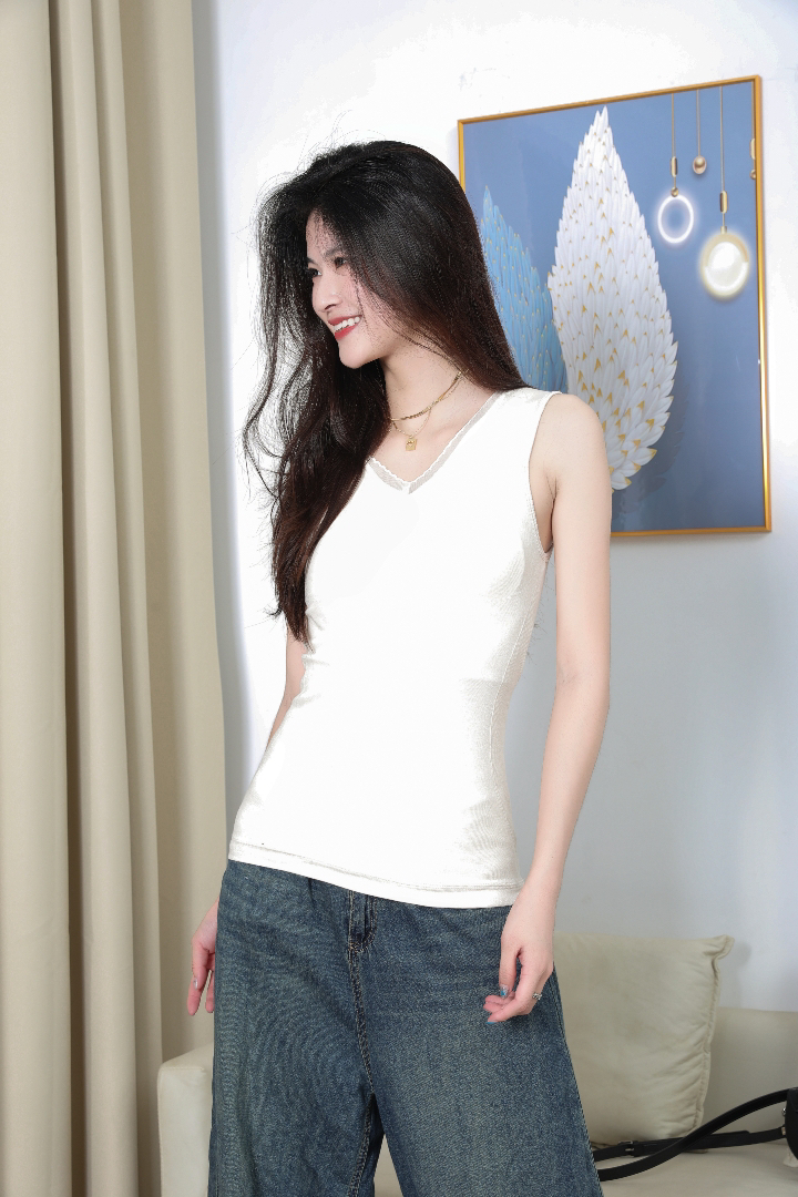 加厚加绒女款保暖背心