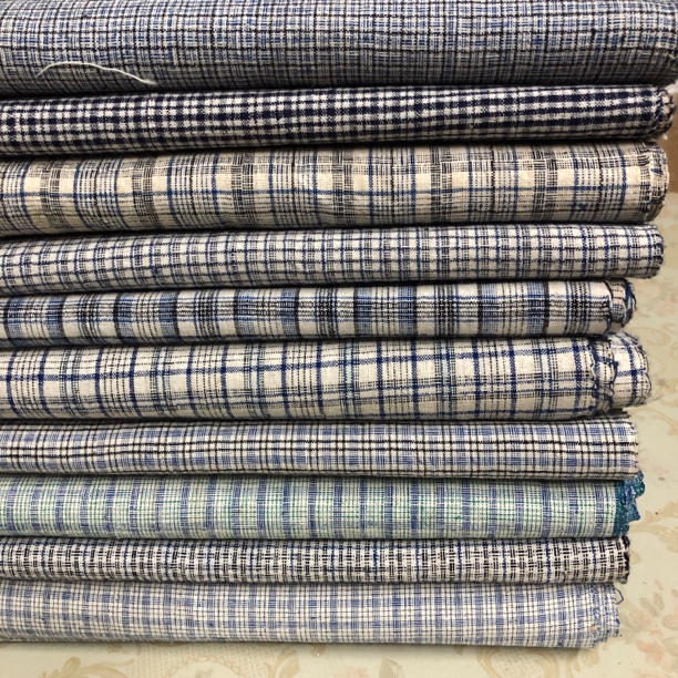 上海崇明南通土布手织老粗布直播间专拍勿私拍老土布