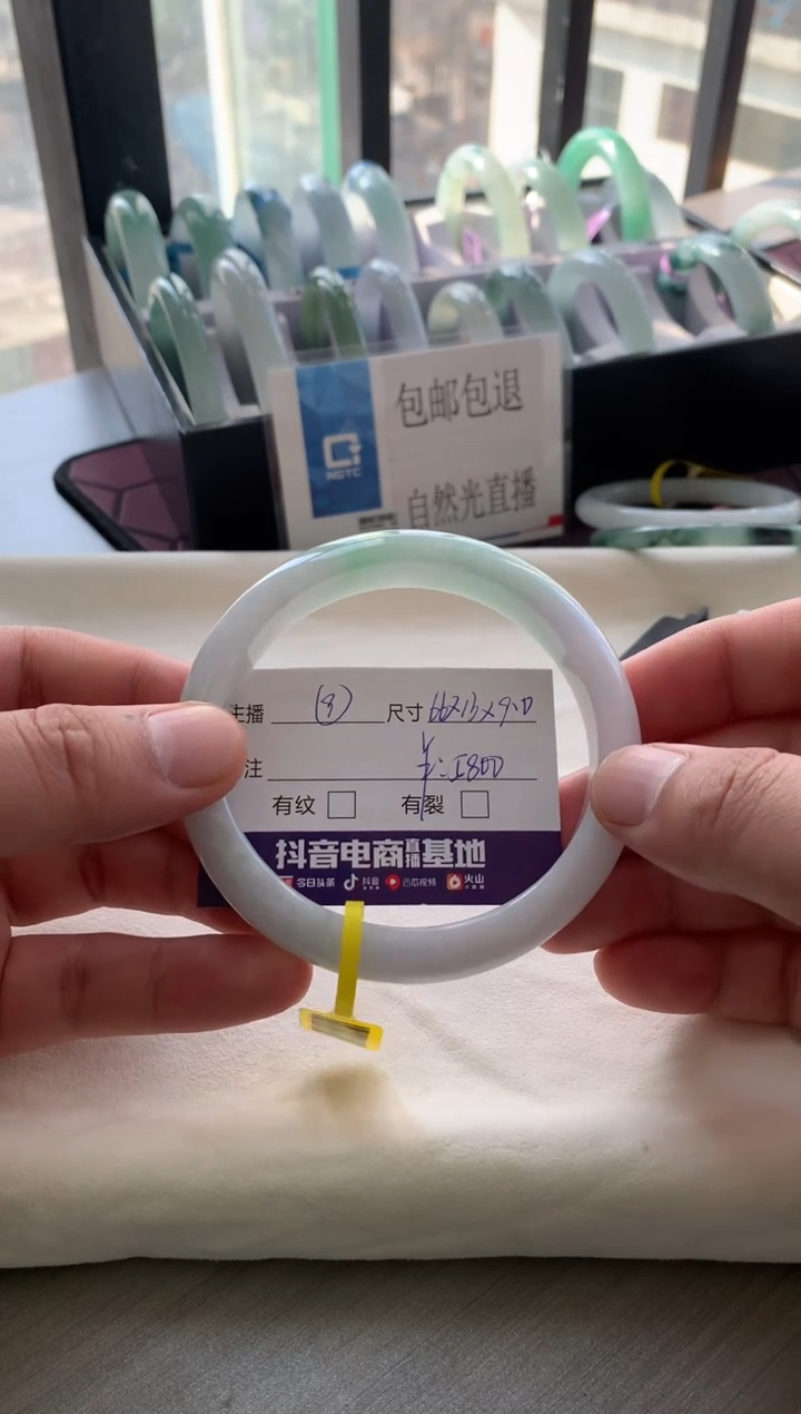 【闪购商品】翡翠手镯未镶嵌9