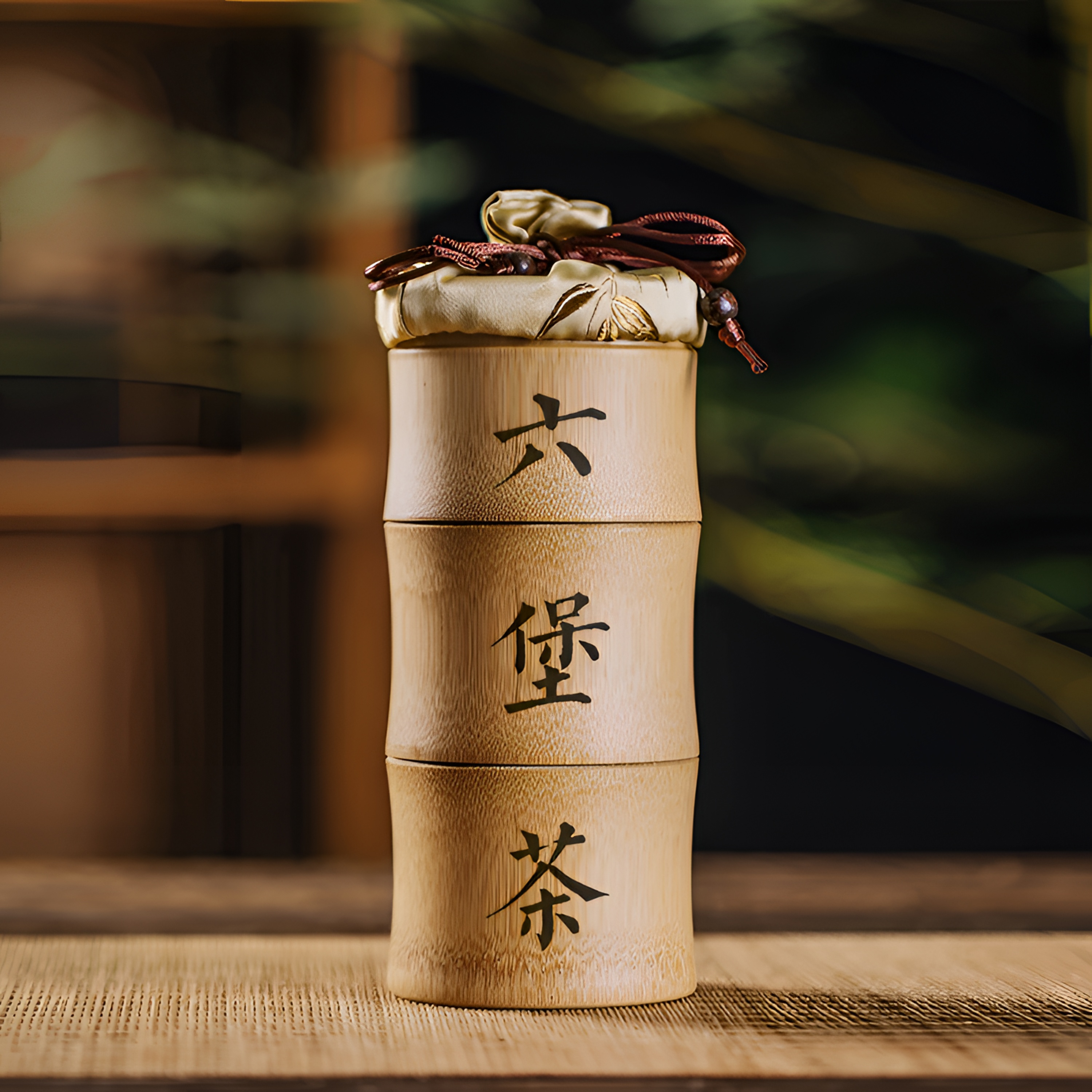 云山参香韵、2011年、 一级茶【云山茶庄茶趣苑】广西梧州六堡茶、黑茶