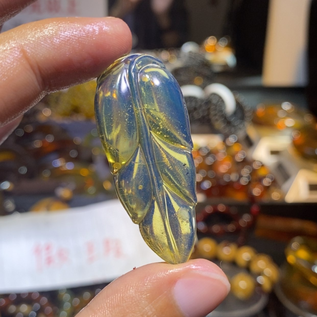 【闪购商品】琥珀裸石未镶嵌