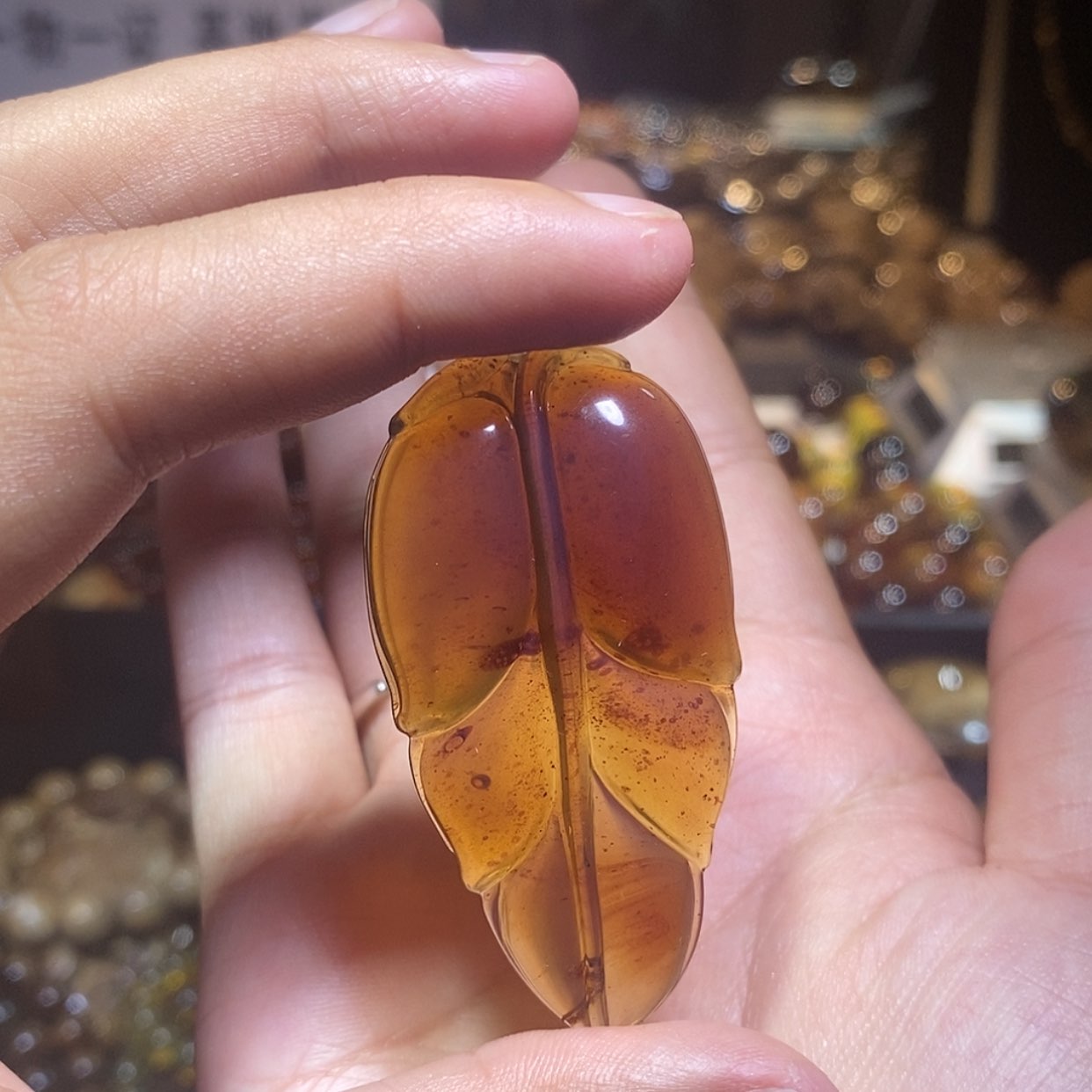 【闪购商品】琥珀裸石未镶嵌