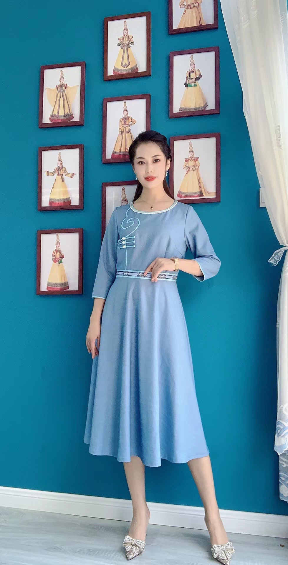 印象矜绣连衣裙0121