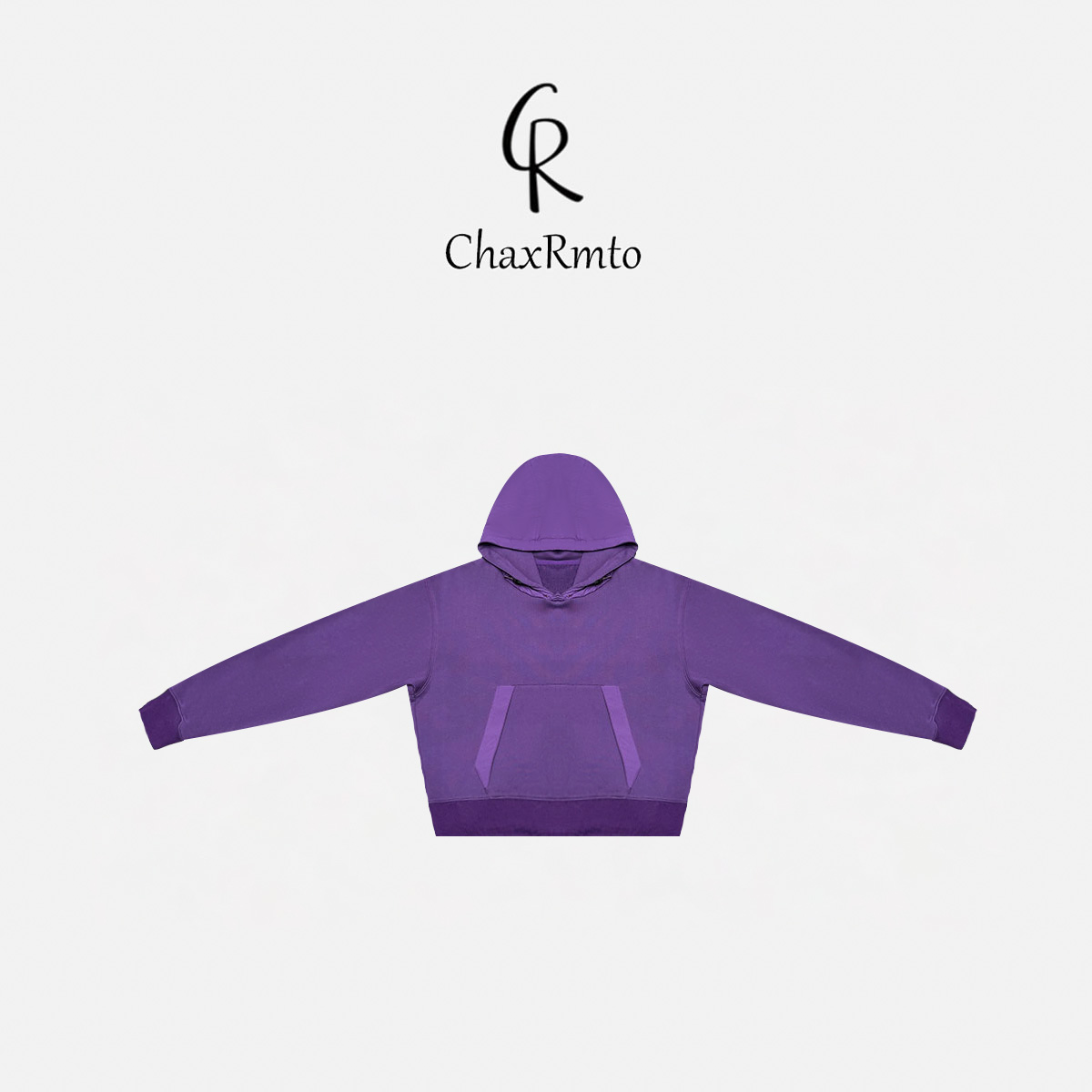 ChaxRmto斯斯 2024时尚百搭纯色卫衣简约百搭通勤上衣 SC1C1139