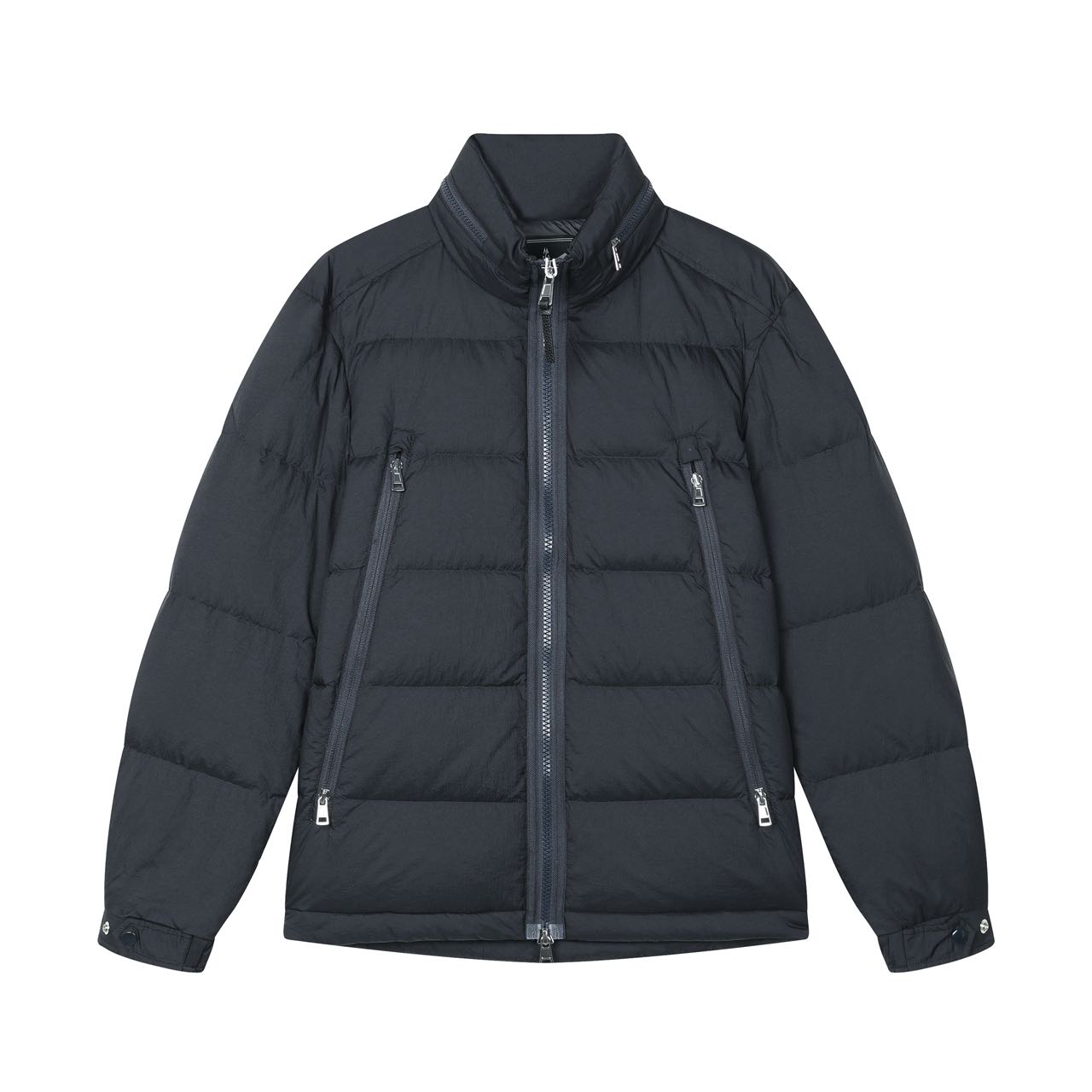 濛家白鹅绒小立领科技面料记忆纤维