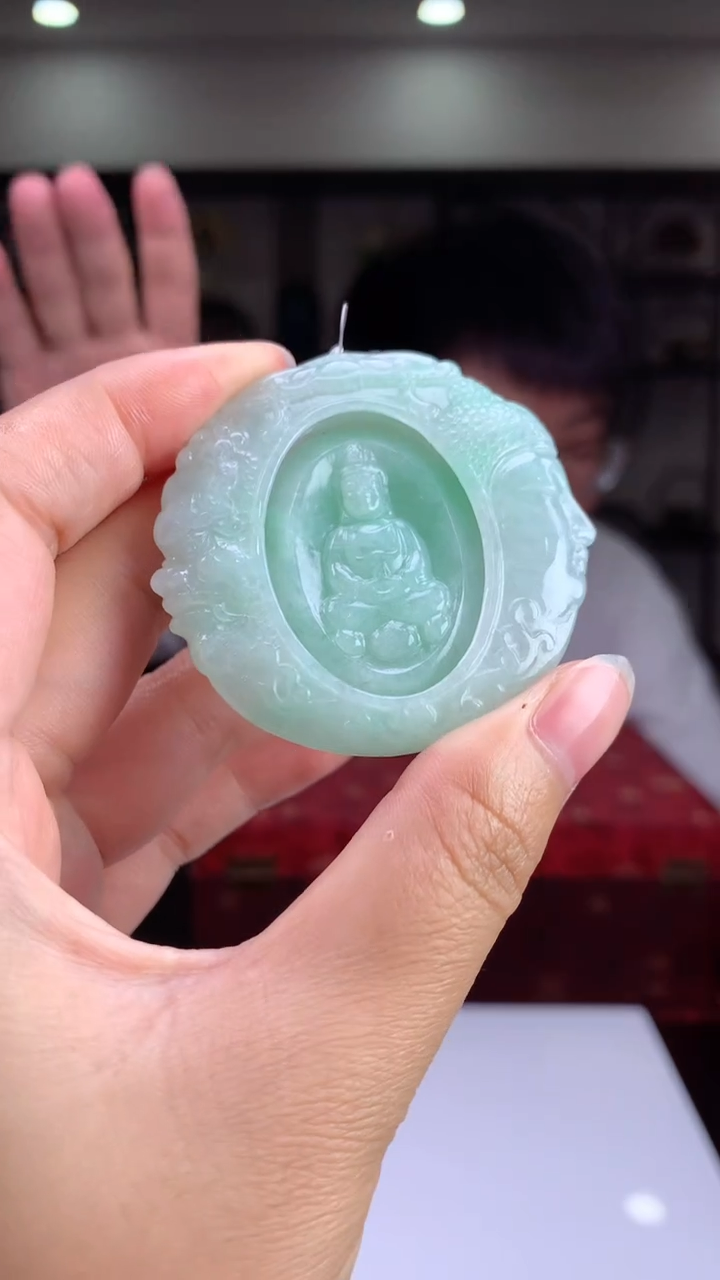【闪购商品】定制翡翠未镶嵌挂件多样性发货（拍一发一）