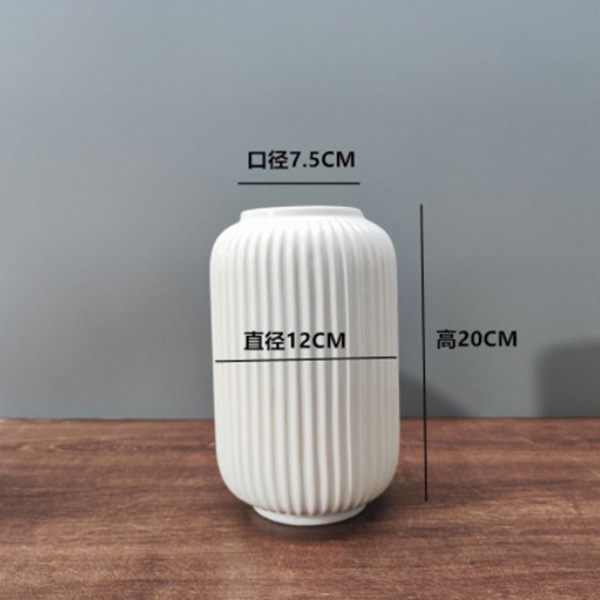 北欧陶瓷花瓶摆设客厅新年装饰桌面，陶瓷花瓶（破损包赔）cm