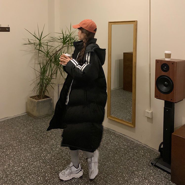2023年新款棉衣女冬季中长款韩版宽松面包服加厚棉袄棉服外套