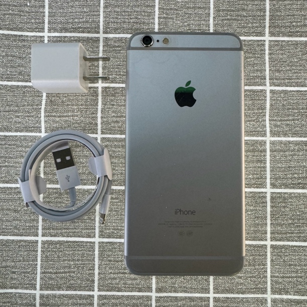 80新 Apple/苹果 iPhone6 plus 128G 银色 二手手机 正品国行