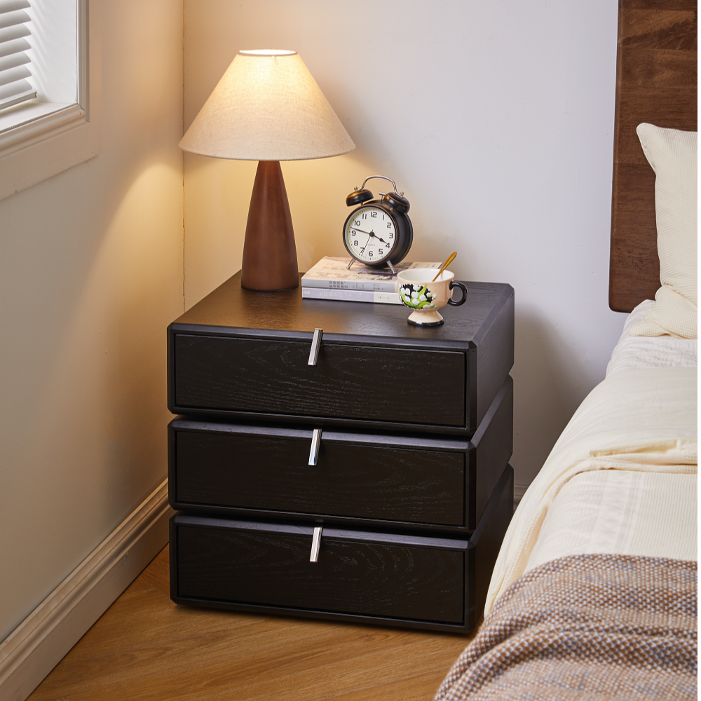 【三层旋转床头柜·一二专属】实木旋转床头柜床头边几多功能