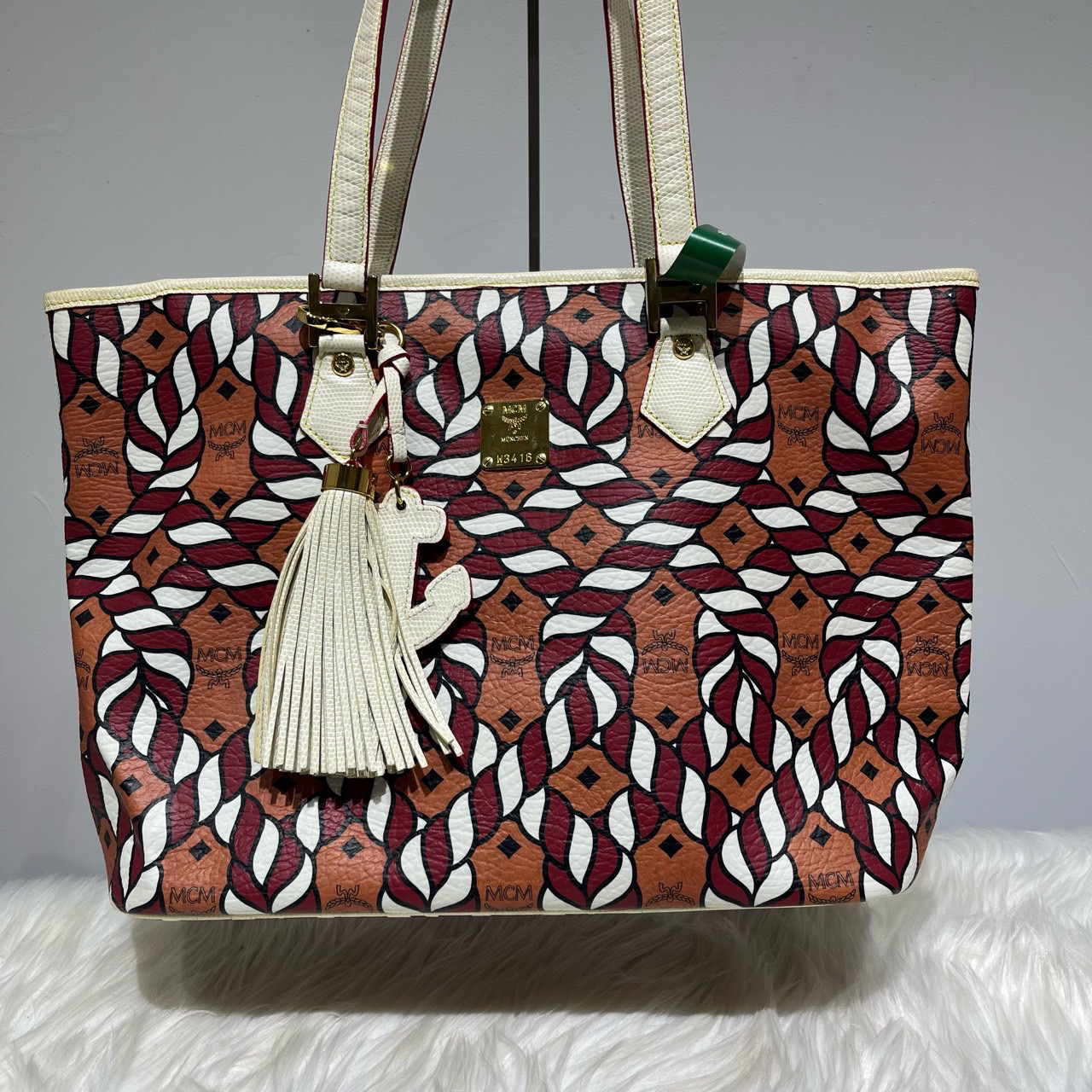 95新 MCM MCM船铆限定托特单肩包A1850