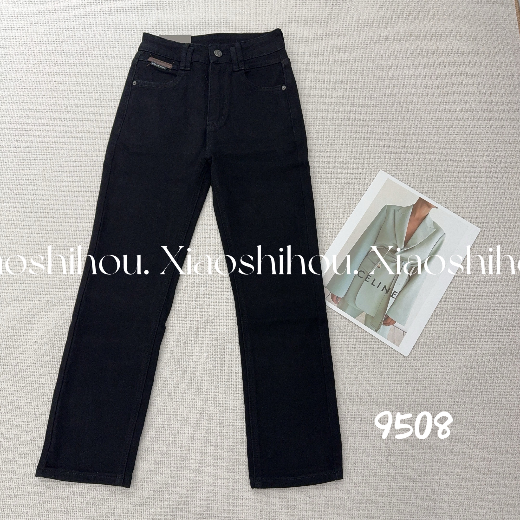 小时候女装烟管牛仔裤9508