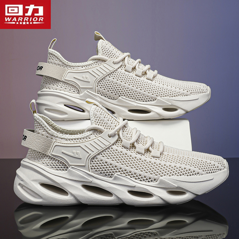 回力男鞋网鞋2025新款夏季透气网面鞋运动休闲空调鞋飞织跑步潮鞋
