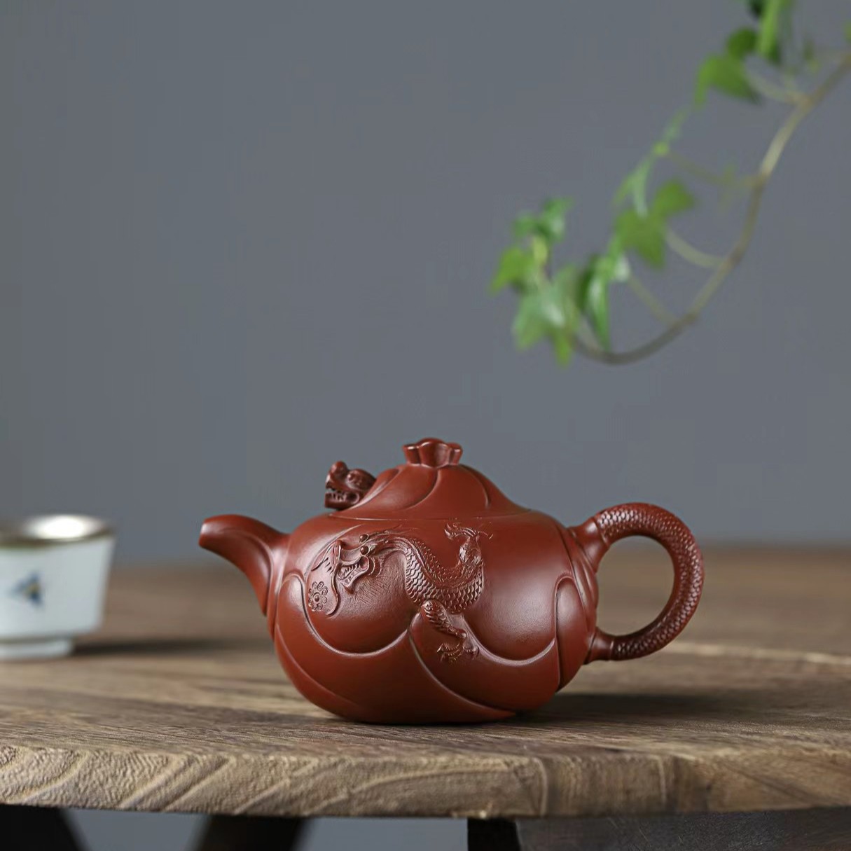 鱼化龙，280cc，原矿朱泥大红袍