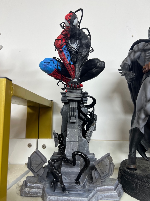 漫威  共生蜘蛛侠毒液共生体  手办