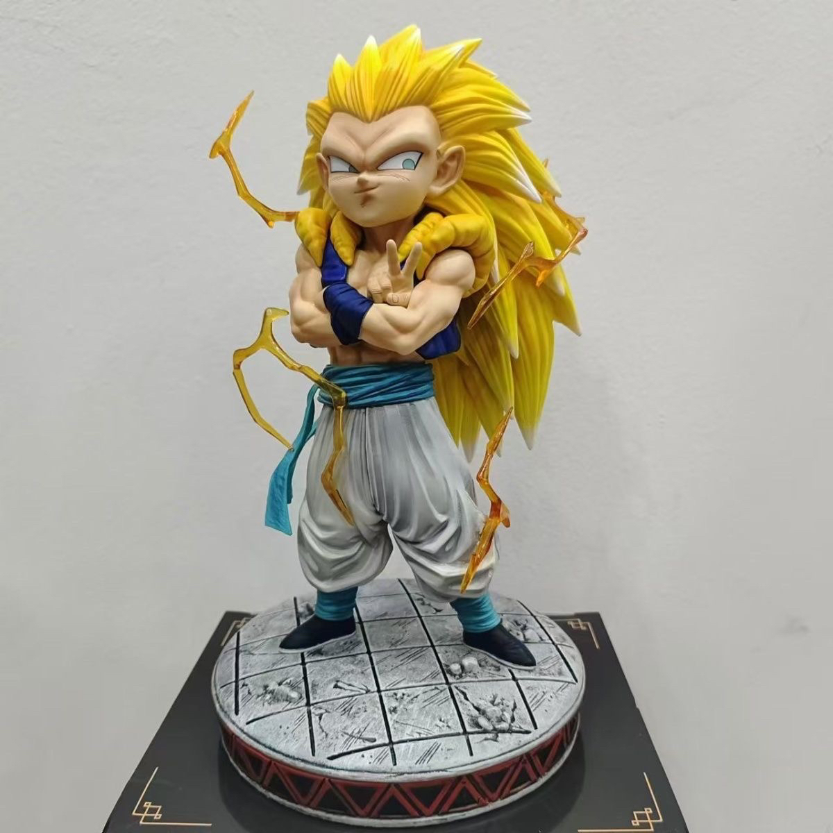 悟天克斯超赛超级赛亚人形态七龙珠动漫手办摆件