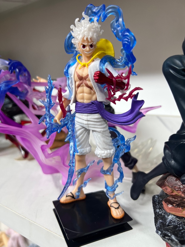 海贼王   站姿尼卡路飞   高度19厘米   手办