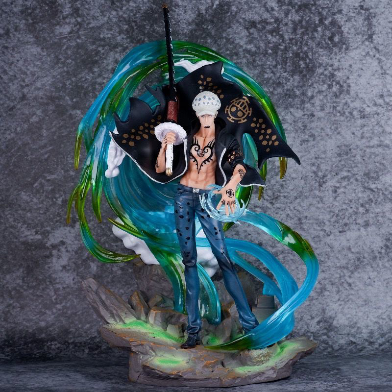 海贼王可发光超大号特拉法尔加罗幻影罗死亡医生手办摆件模型礼物