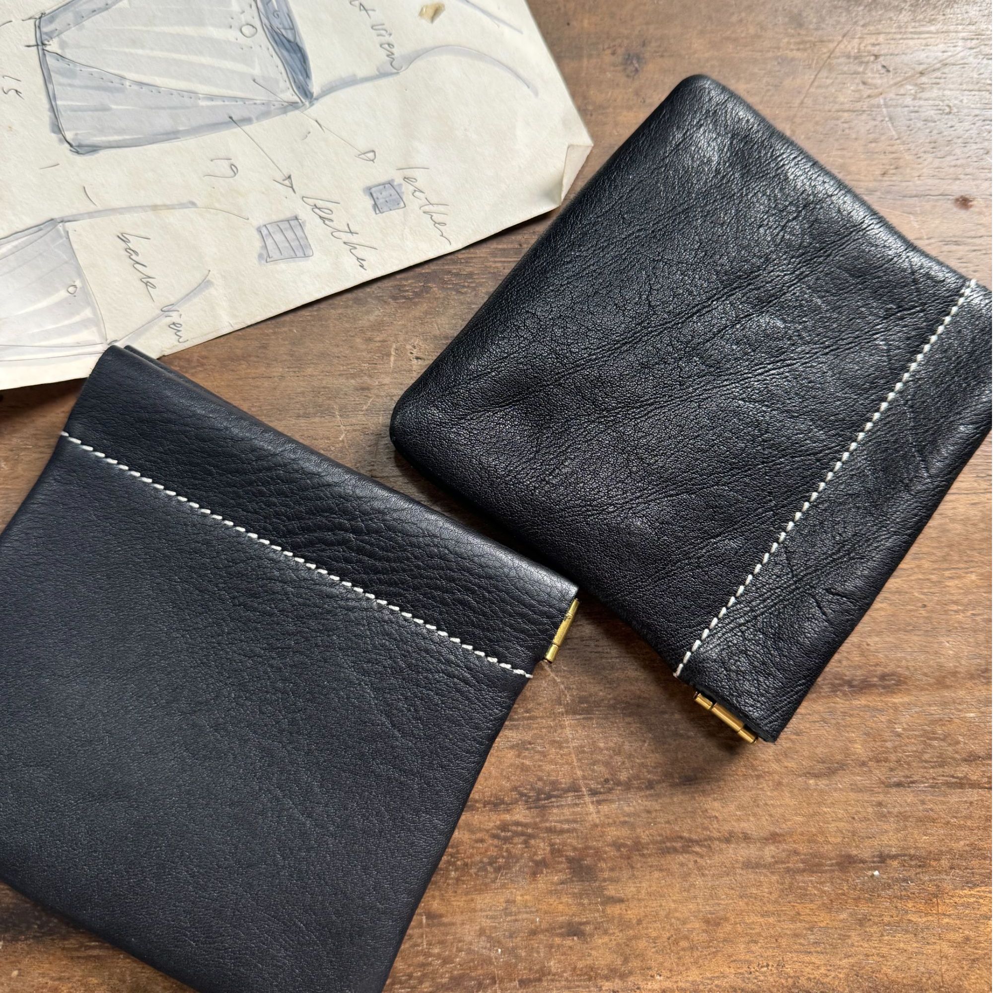 阿风高端体验山本耀司系列碎片口金包 6078