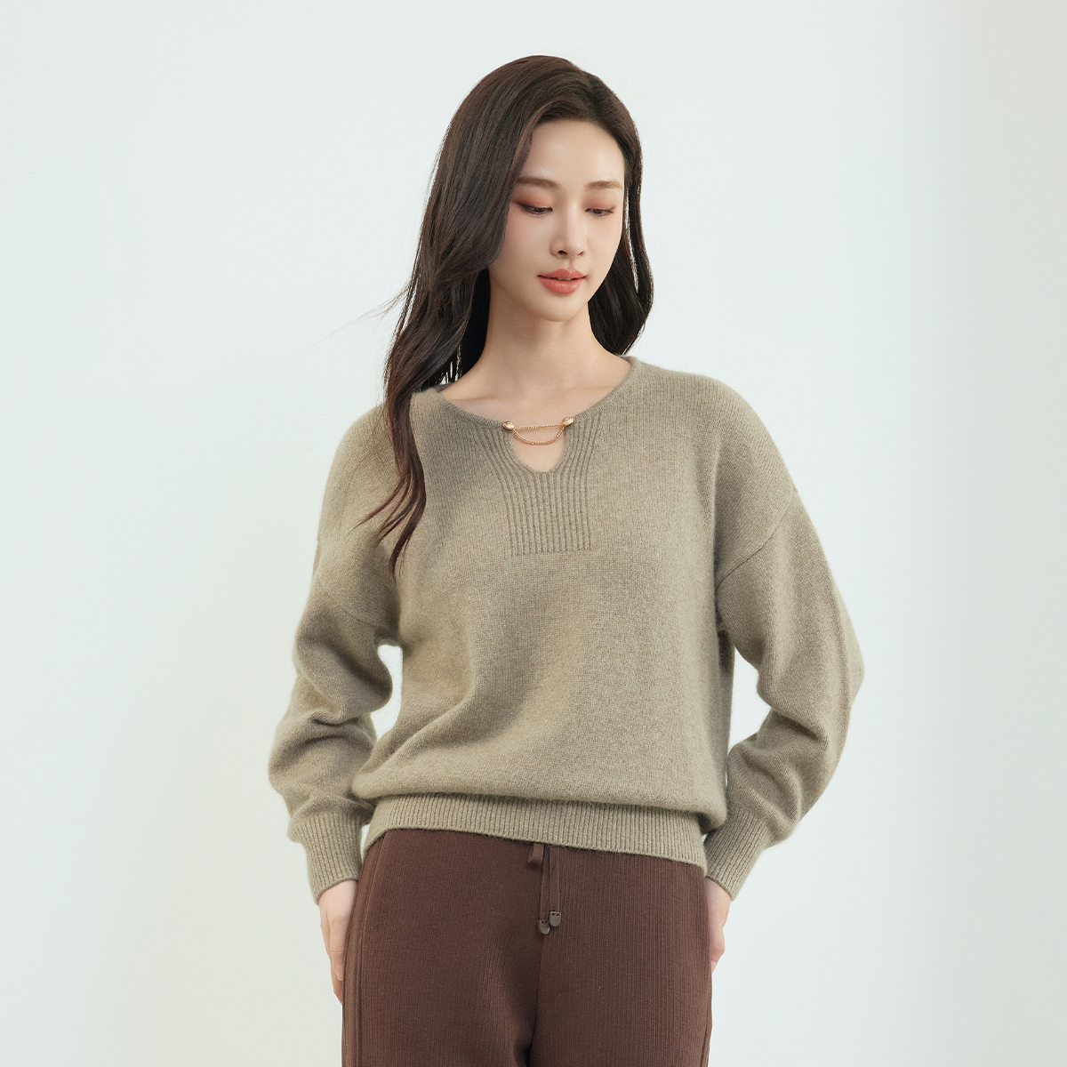 佳人苑毛衫冬季新款J345015