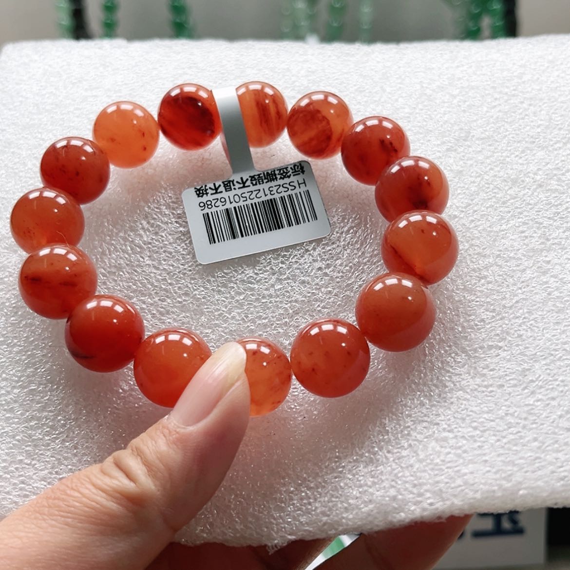 【闪购商品】石英质玉手镯未镶嵌?瑶15.5