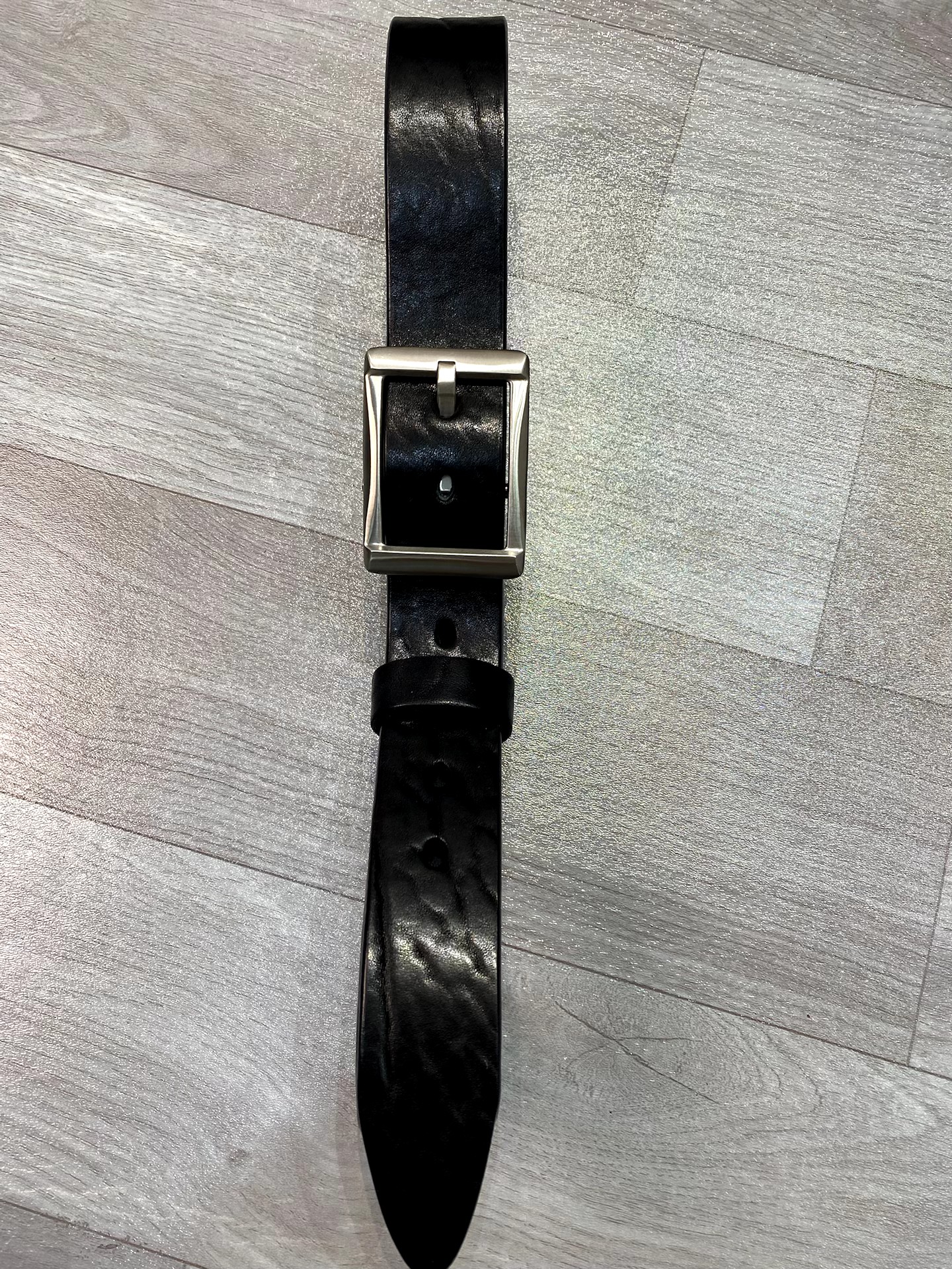 加厚野牛纹单张单层头层牛皮真皮腰带钢扣铜扣可选牛仔裤完美搭配