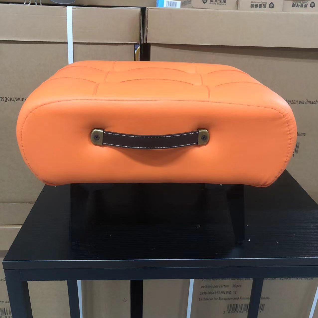 大倩家用便携小皮凳化妆凳渠道