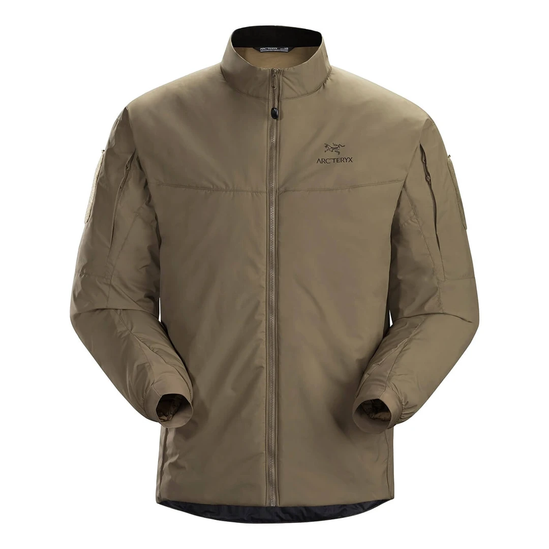 始祖鸟夹克军鸟Leaf Cold jacket立领棉服加厚保暖防风夹克男款