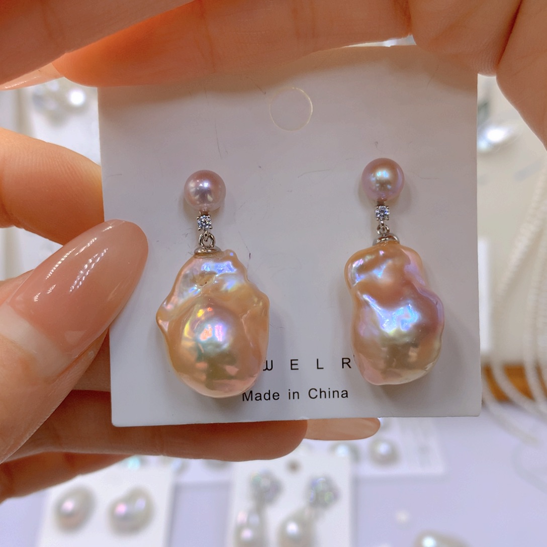 淡水珍珠珠宝奇石合金