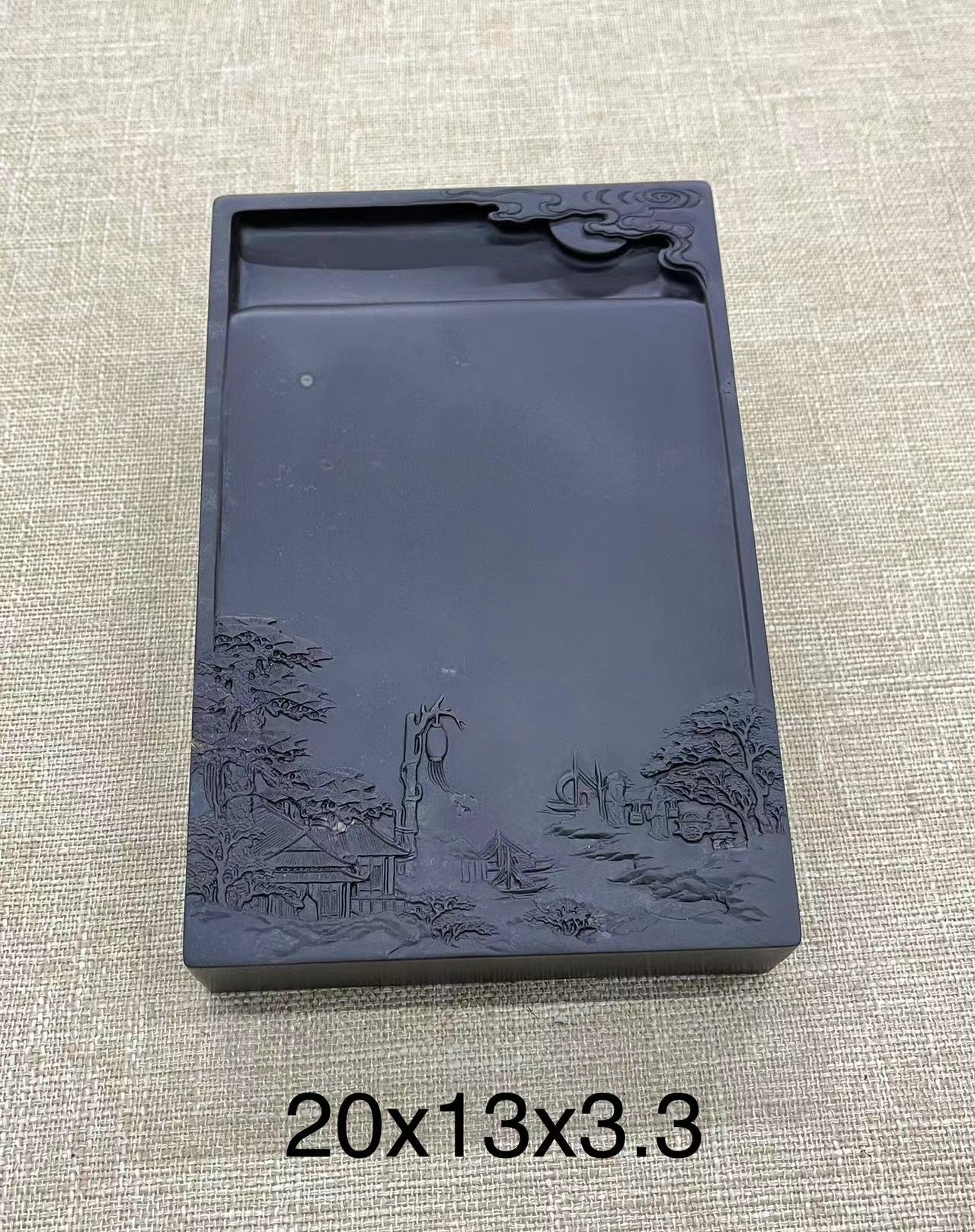 文房四宝，肇庆端砚坑仔，石质滋润细腻石品丰富，锦盒包装，欢迎选购