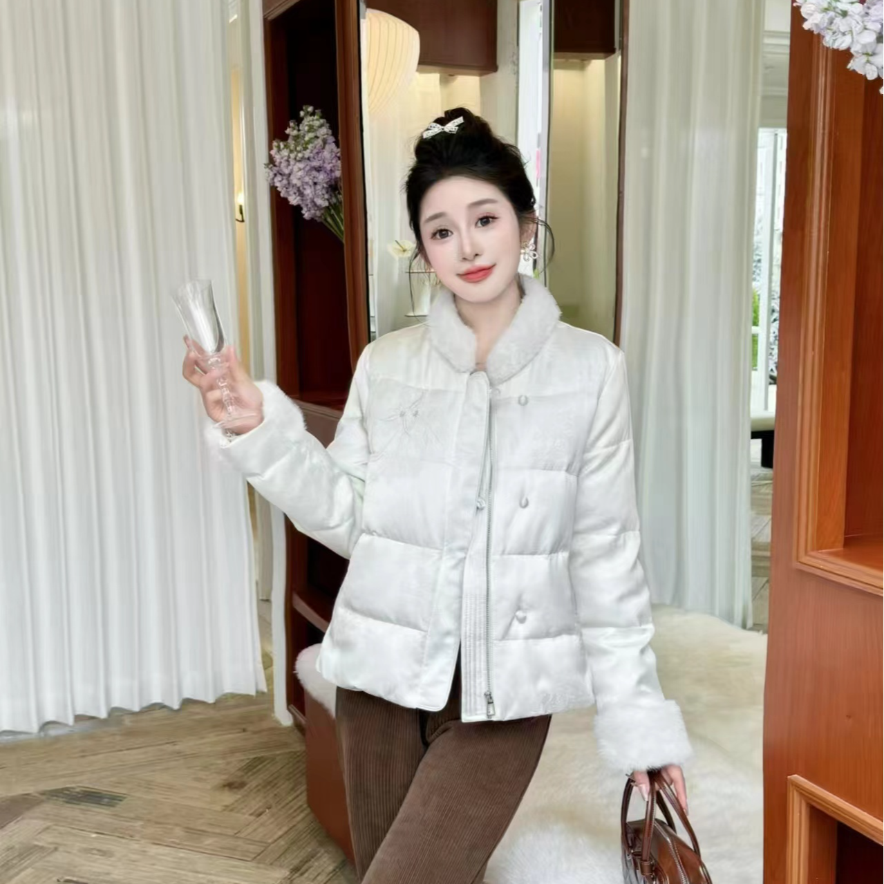 2024新款国潮风羽绒服（可调不退）