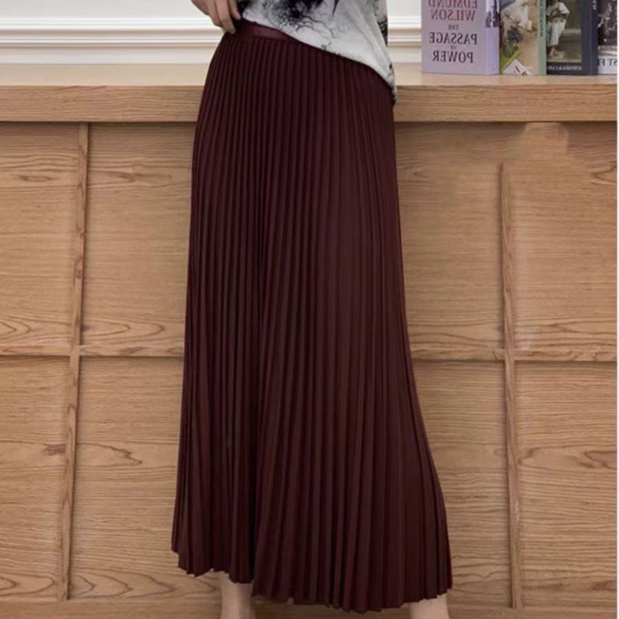 2024新款超垂百褶半裙（可调不退）