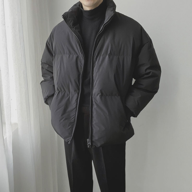 波司澄冬季韩版宽松短款立领羽绒服男士潮牌帅气加厚保暖休闲外套