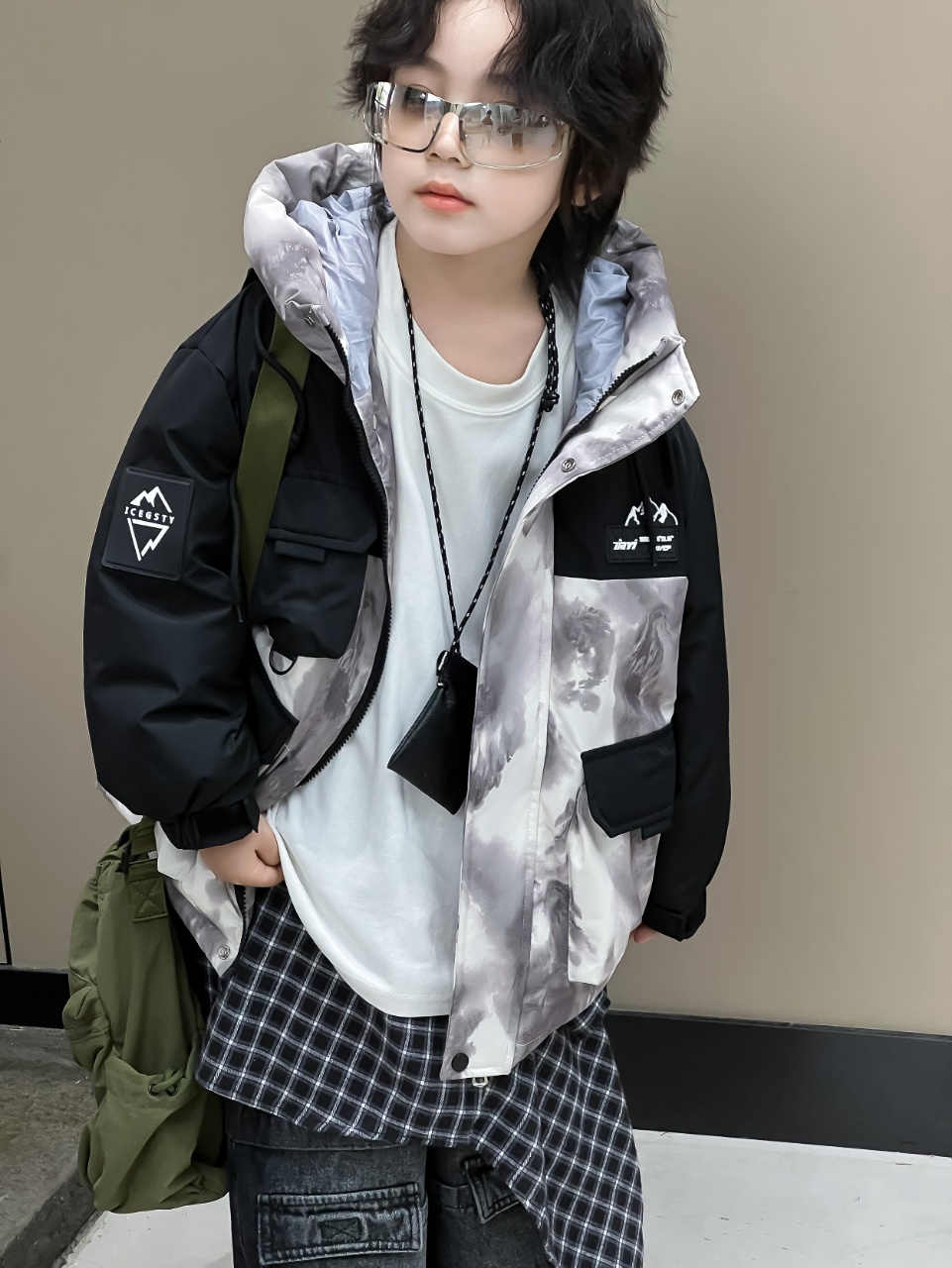 【源头厂家-亏钱福利】新国标儿童羽绒服儿童冬季童装冬款8633