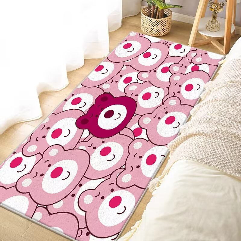 圈绒地毯床边毯家用可爱儿童房卧室毯子飘窗垫防滑