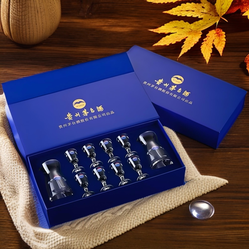 白酒分酒器酒杯礼盒装酒具套装白酒杯中秋送礼豪华高档酒具礼盒