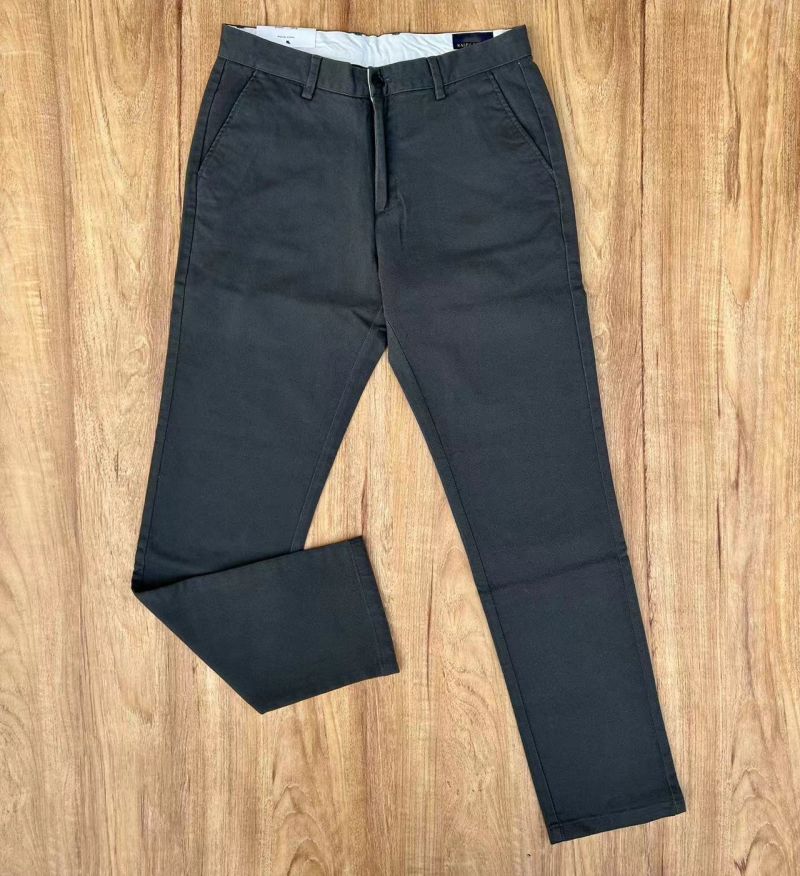 刺绣红标春秋休闲裤，中厚，无弹力，耐磨抗造，平口裤BILL MAHER