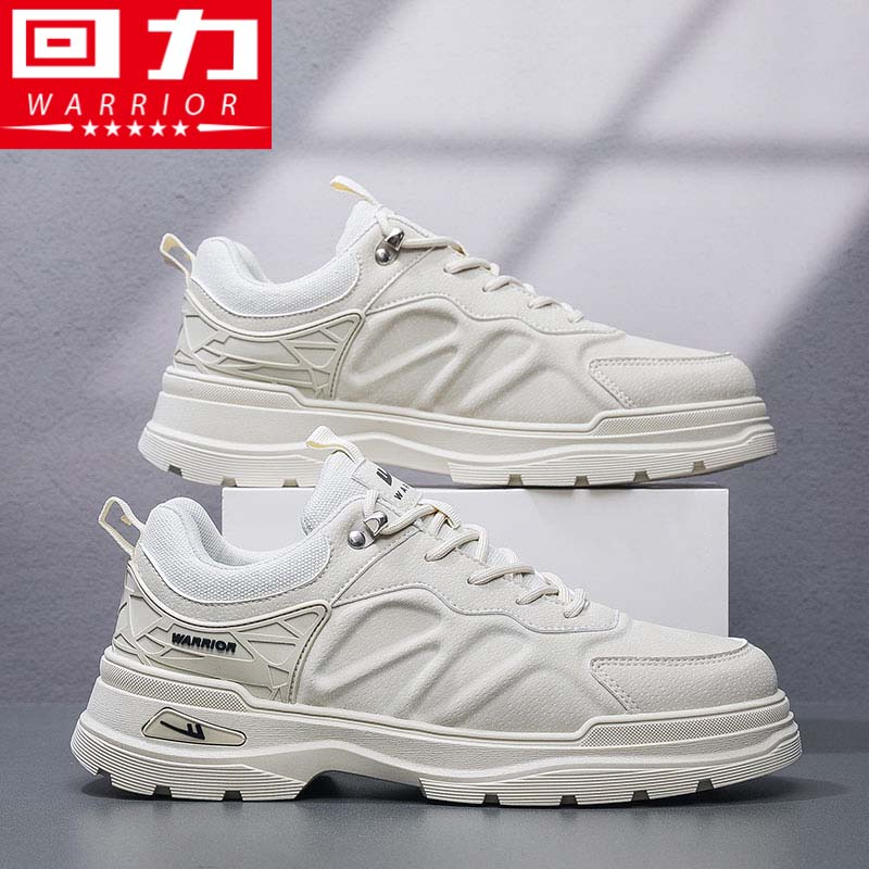Warrior/回力男鞋2023秋冬新款运动鞋复古时尚透气休闲马丁靴061