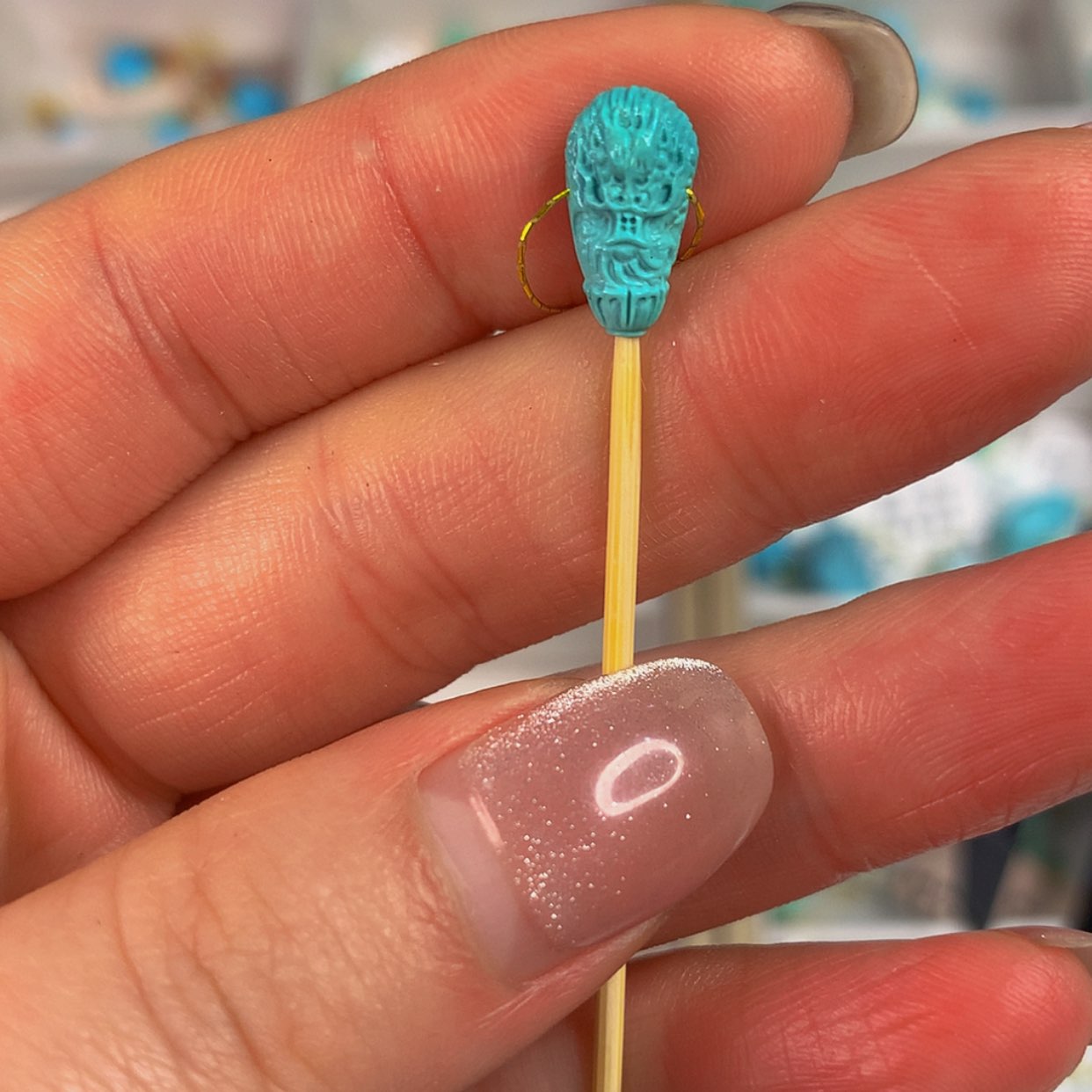 【闪购商品】绿松石颈饰未镶嵌