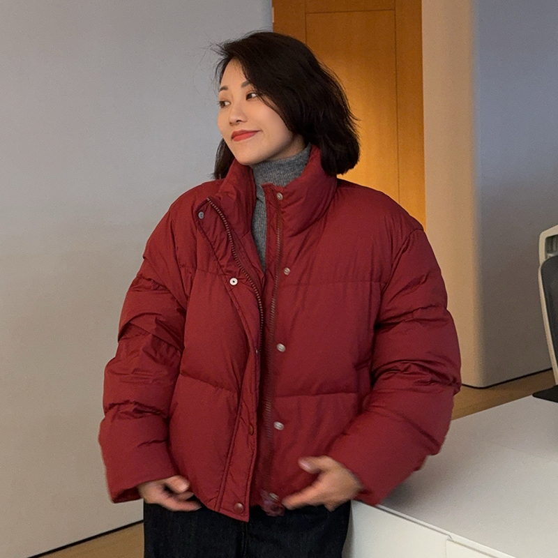 XIYE&W【山楂羽绒服】纯色经典款羽绒服