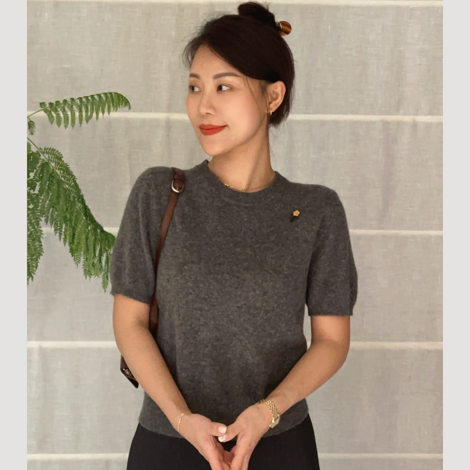 XIYE&W【小花毛衣】毛衣