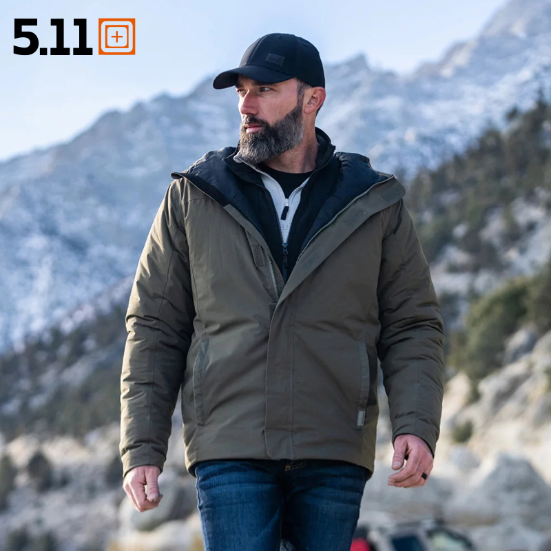 美国5.11阿童木ATMOS保暖棉服男511棉衣48369户外防寒P棉冬季外套