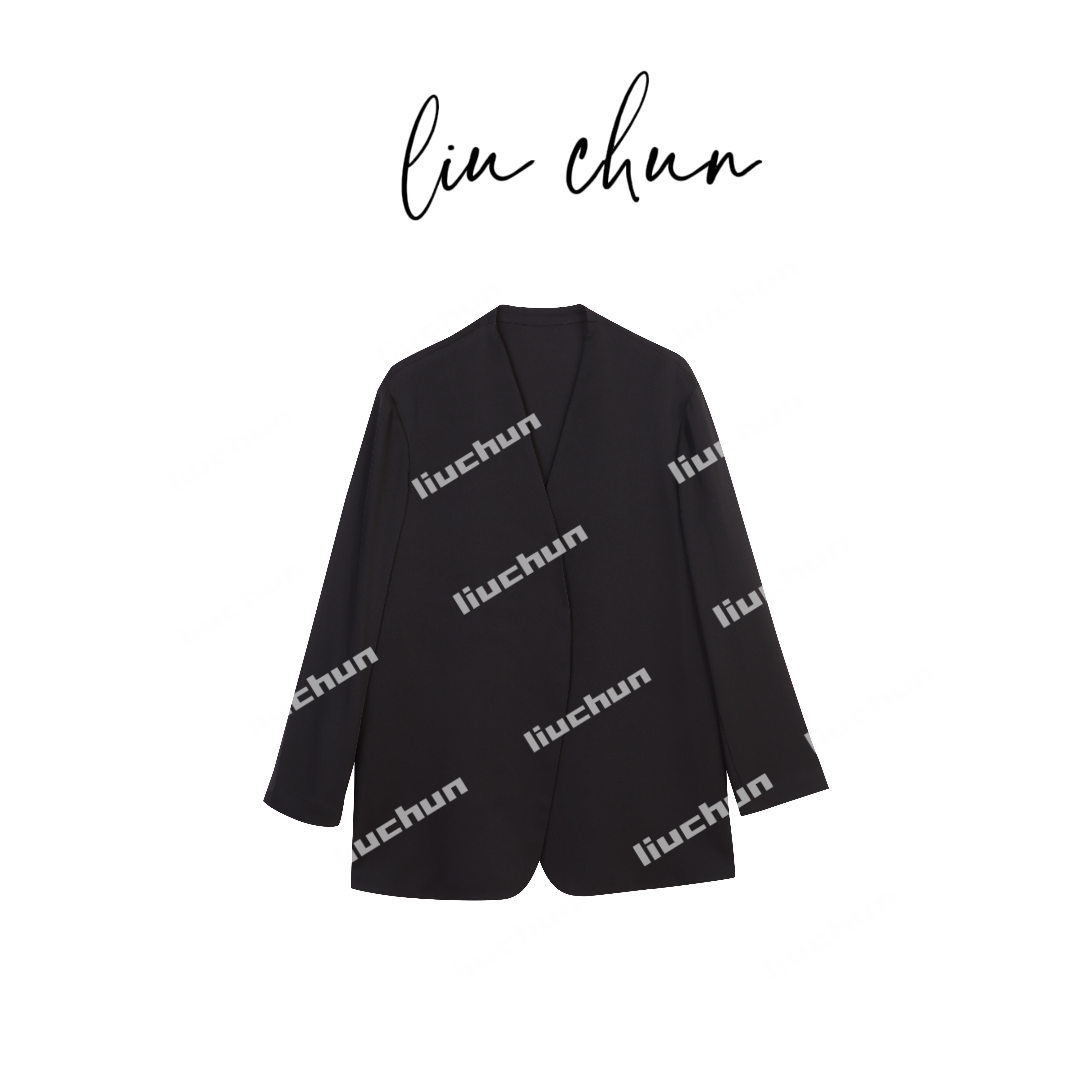 《CHUN》立体简约桑蚕丝外套