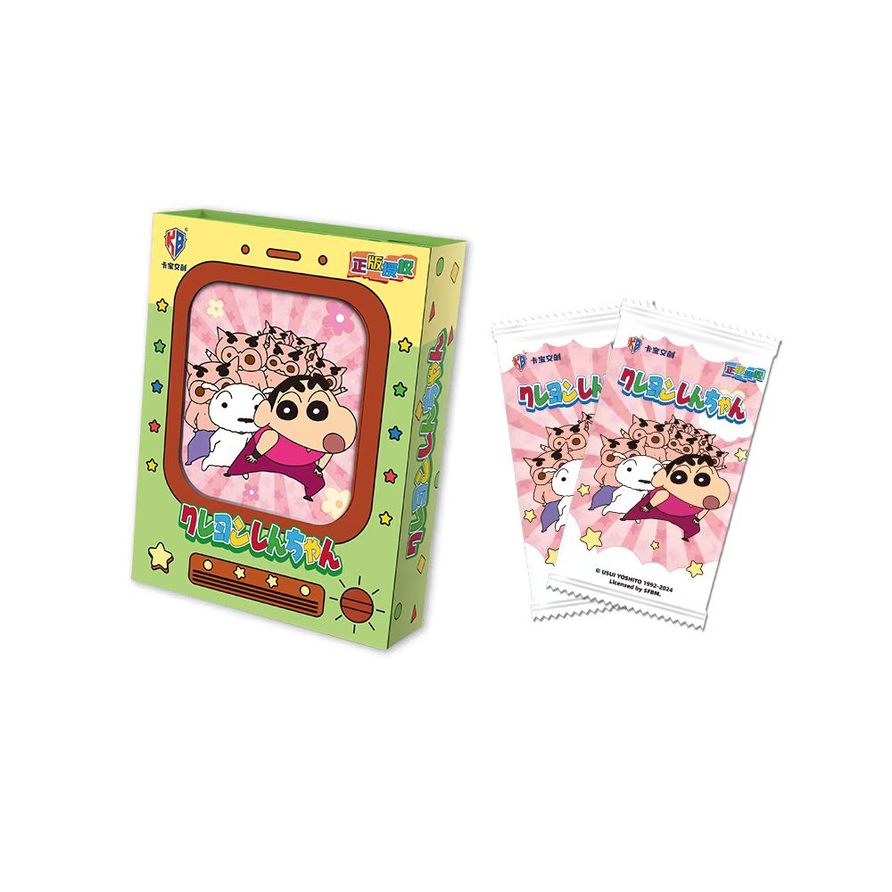 【平拆】卡宝文创 蜡笔小新(默认dai拆 拆开bu退)卡牌盲盒