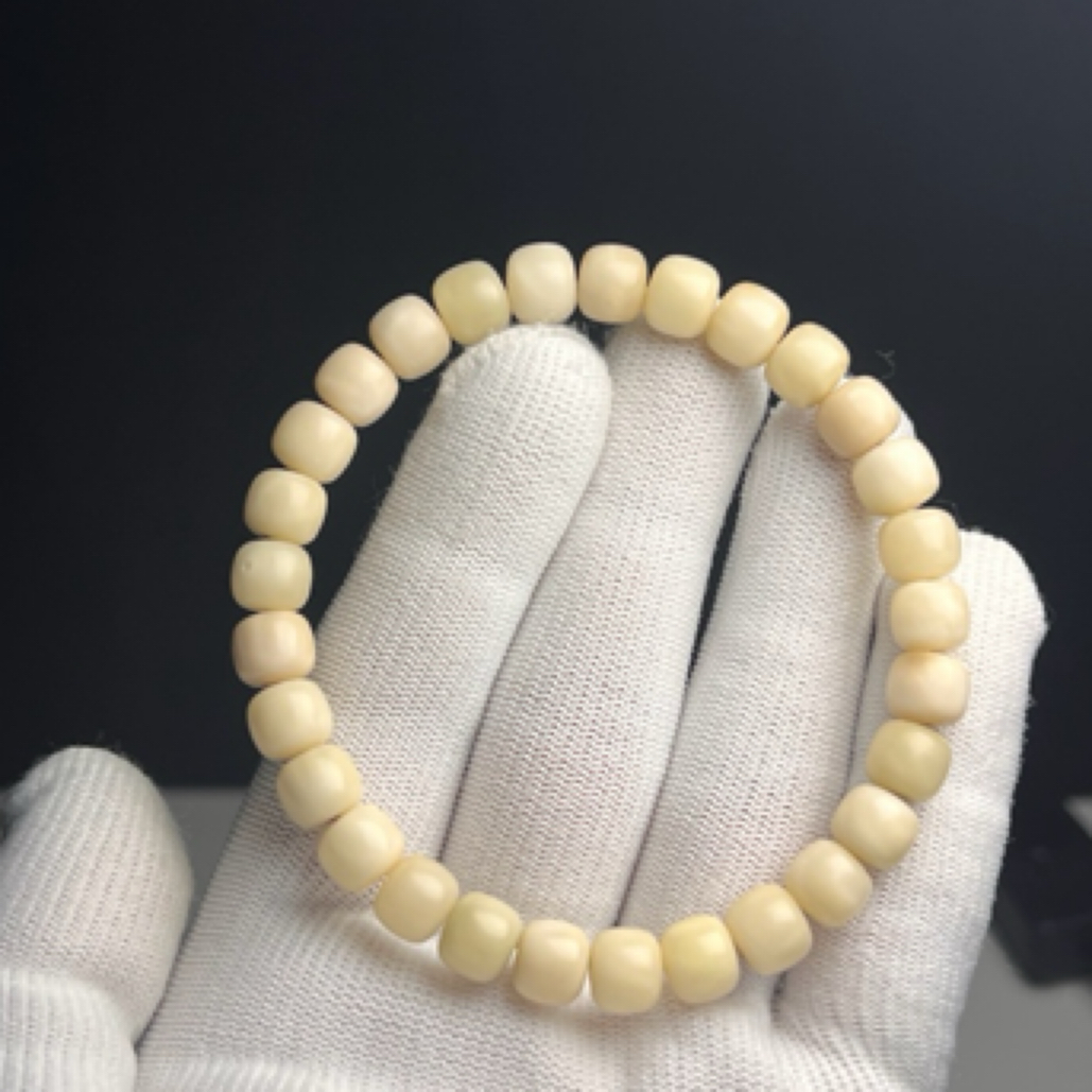 龙脊菩提   糯冰料   8.5mm左右尺寸单圈（万目高抛缩尺0.3mm）