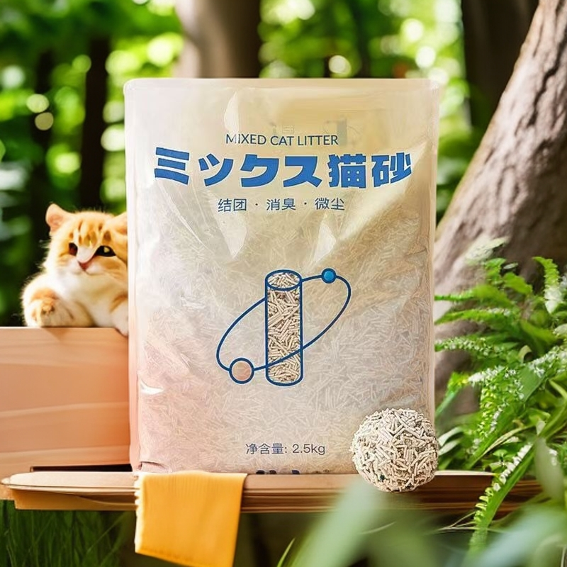 NEKU猫砂呢酷混合猫砂微尘三合一豆腐混合型颗粒吸水精品强效除臭