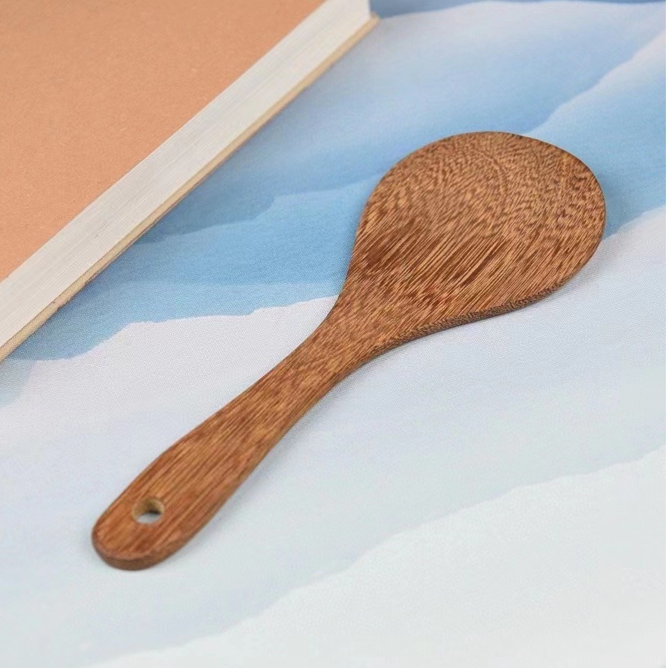 【方信】jcm饭勺 木勺家用短把木质